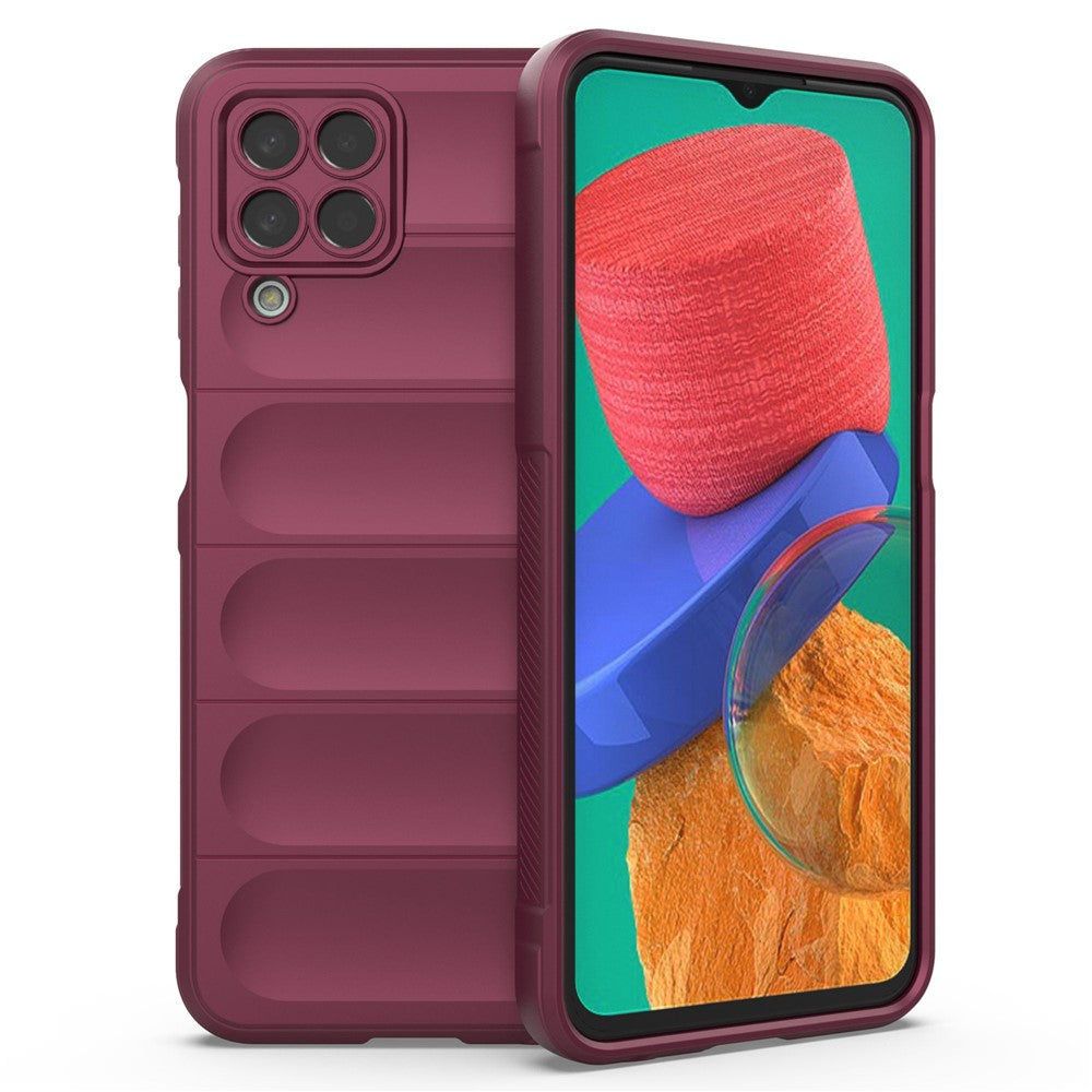 Til Samsung Galaxy M33 5G (Global Version) Robust blødt TPU bagcover Anti-fald mobiltelefon cover
