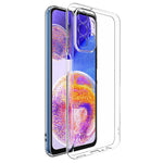 IMAK UX-5-serien för Samsung Galaxy A23 5G (Global version) / 4G, slitstarkt skyddande mjukt TPU-mobilskal med baksida och kameraskydd
