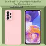 IMAK UC-2 Series til Samsung Galaxy A23 5G (Global Version) / 4G Hudlignende Ensfarvet Slidstærkt TPU Telefoncover Beskyttende Skal