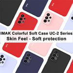 IMAK UC-2 Series til Samsung Galaxy A23 5G (Global Version) / 4G Hudlignende Ensfarvet Slidstærkt TPU Telefoncover Beskyttende Skal