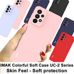 IMAK UC-2-serien för Samsung Galaxy A23 5G (Global version) / 4G Skin-touch Enfärgat slitstarkt TPU-mobilskal Skyddande skal