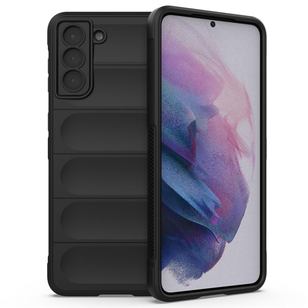 For Samsung Galaxy S21+ 5G Rugged Back Phone Case Shockproof Soft TPU Protective Cover