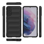 For Samsung Galaxy S21+ 5G Rugged Back Phone Case Shockproof Soft TPU Protective Cover