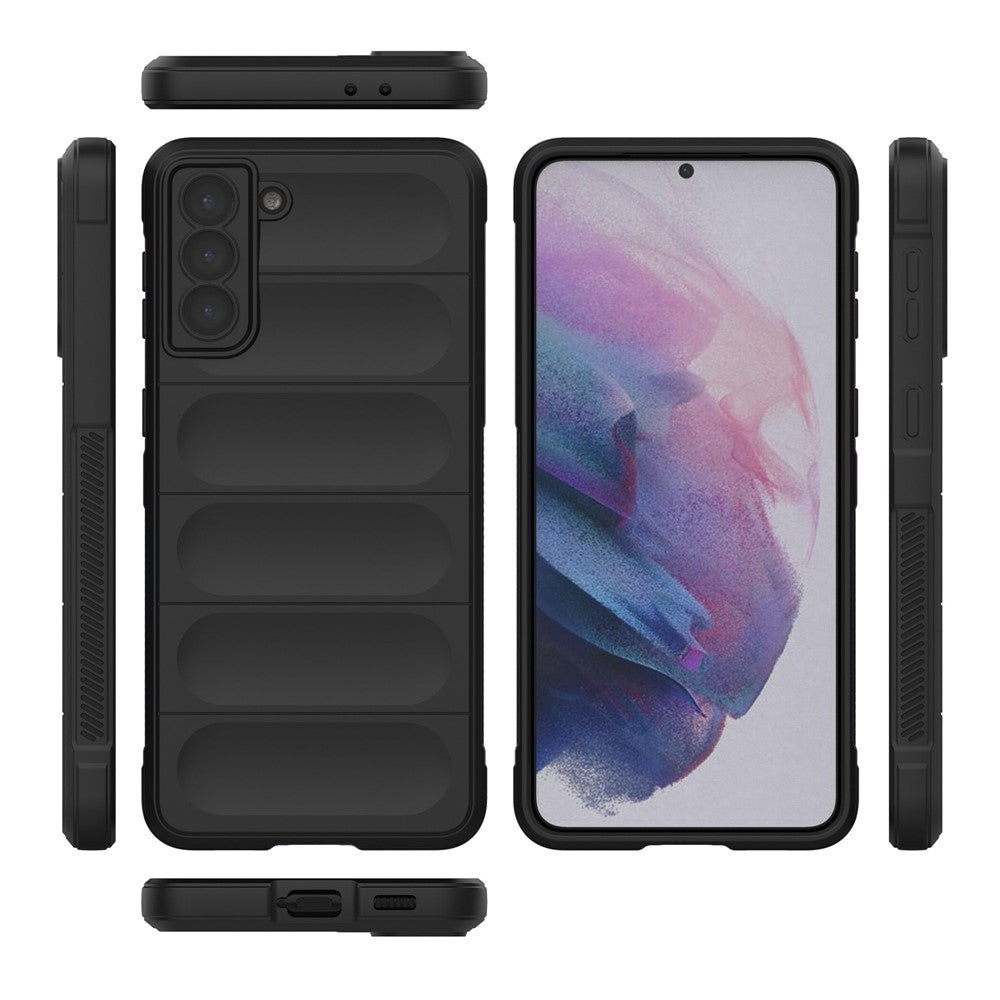 For Samsung Galaxy S21+ 5G Rugged Back Phone Case Shockproof Soft TPU Protective Cover