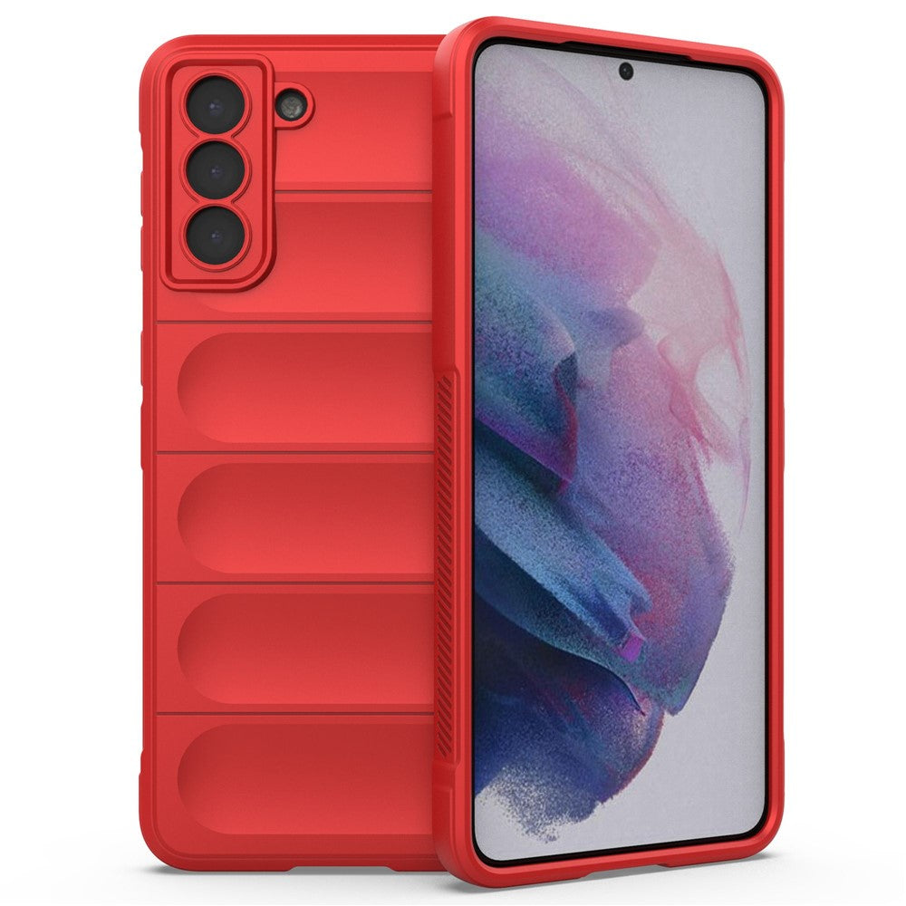 For Samsung Galaxy S21+ 5G Rugged Back Phone Case Shockproof Soft TPU Protective Cover