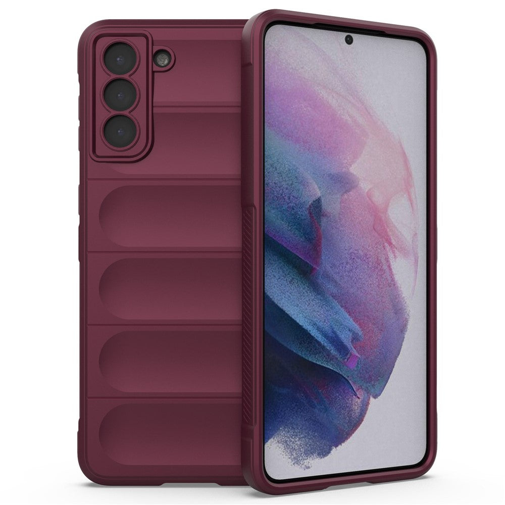 For Samsung Galaxy S21+ 5G Rugged Back Phone Case Shockproof Soft TPU Protective Cover