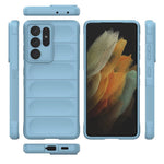 Robust mobilskal för Samsung Galaxy S21 Ultra 5G, fallskyddande TPU-skal med precisa utskärningar