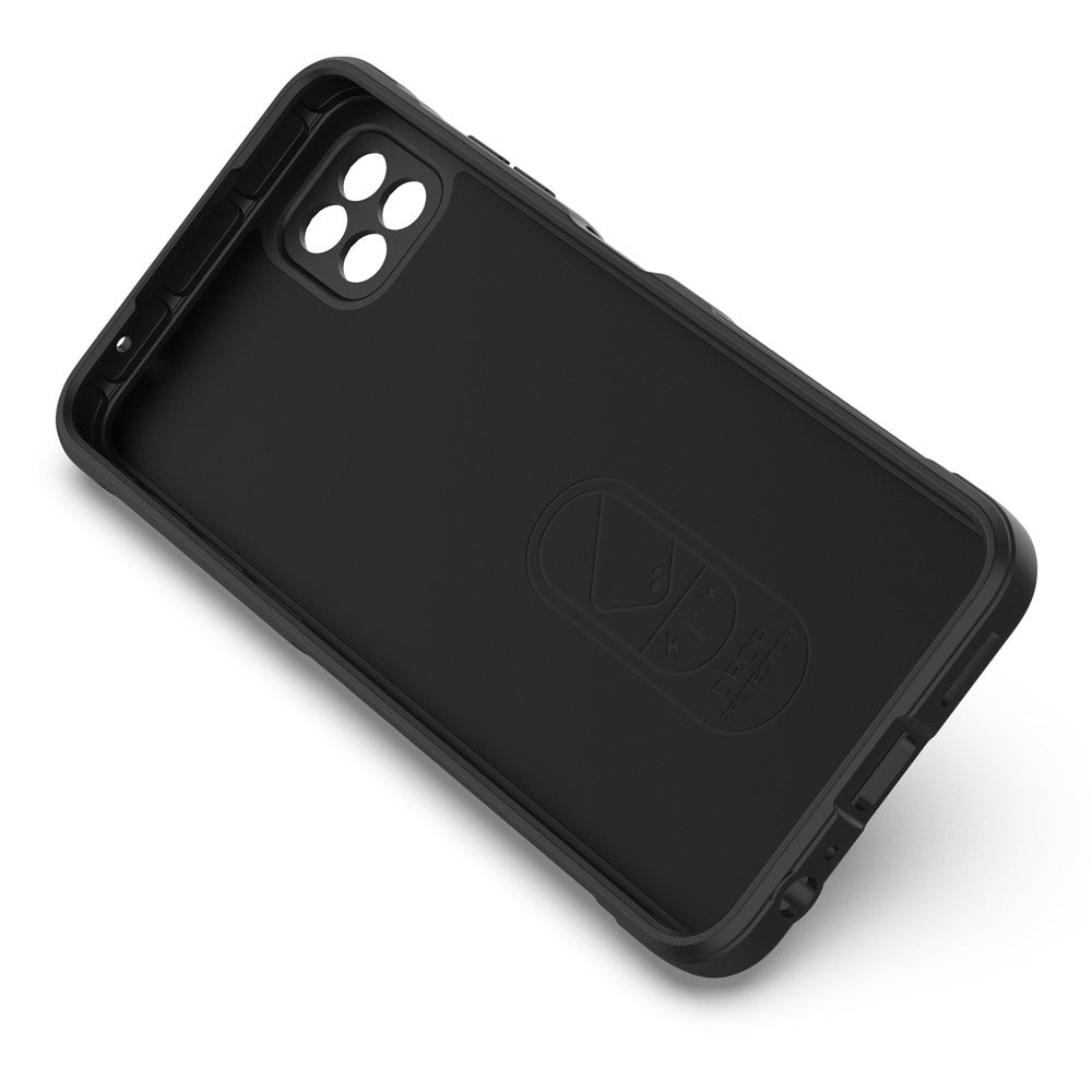 Robust, stødsikkert telefoncover til Samsung Galaxy A22 5G (EU-version), blødt TPU anti-fald beskyttelsescover