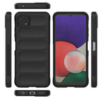 Robust, stødsikkert telefoncover til Samsung Galaxy A22 5G (EU-version), blødt TPU anti-fald beskyttelsescover