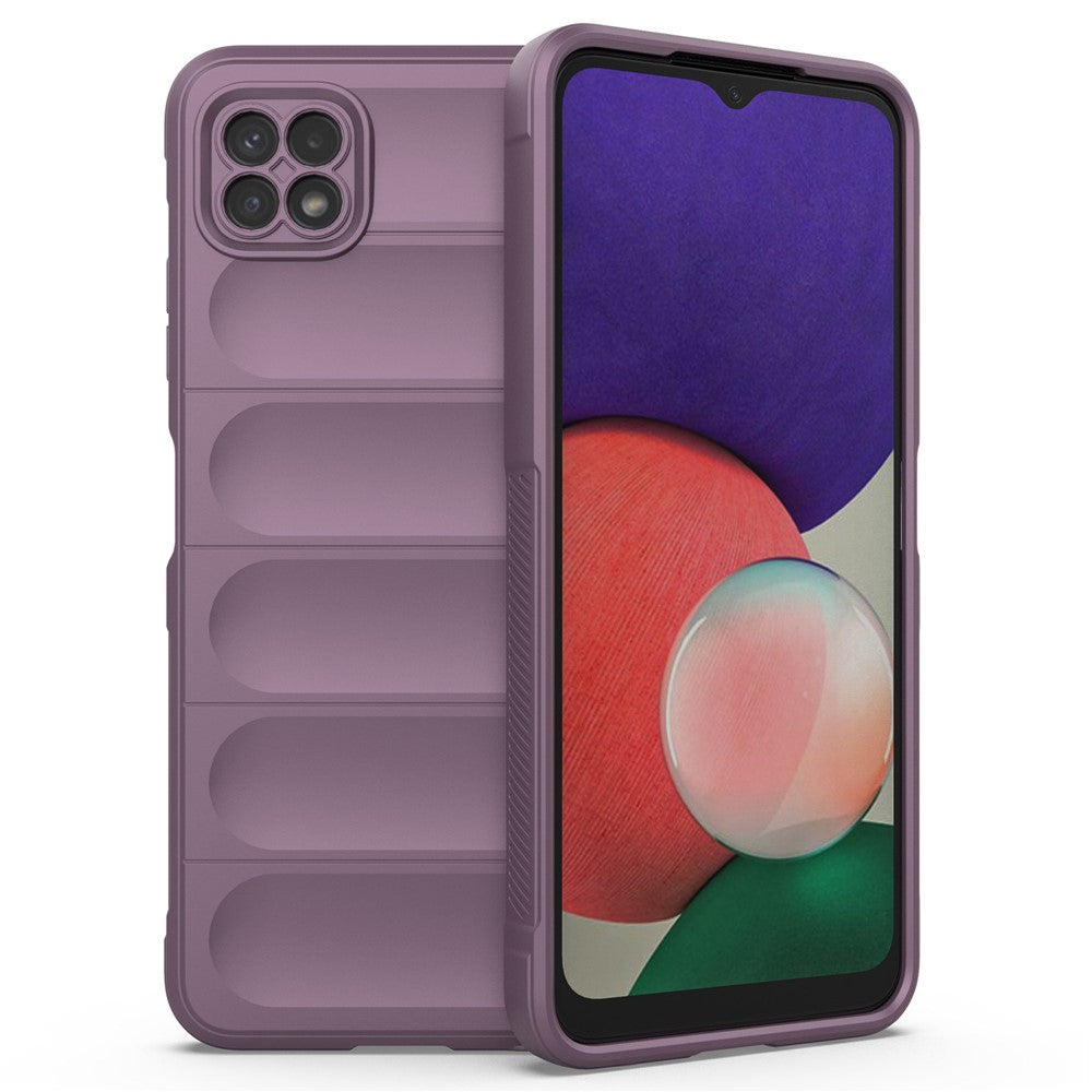 Robust, stødsikkert telefoncover til Samsung Galaxy A22 5G (EU-version), blødt TPU anti-fald beskyttelsescover