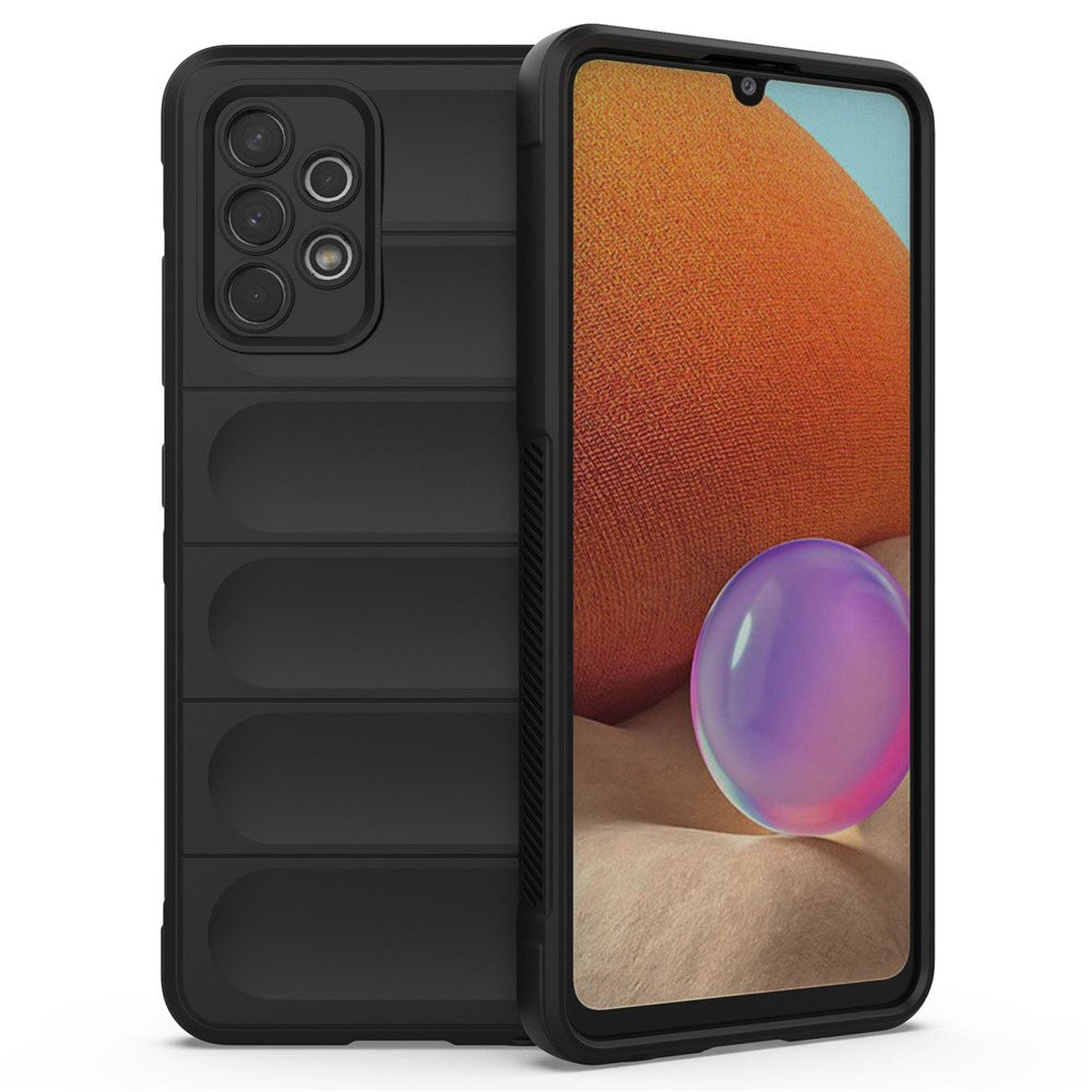 For Samsung Galaxy A32 4G (EU Version) Rugged TPU Case Drop-proof Precise Cutout Phone Protective Cover
