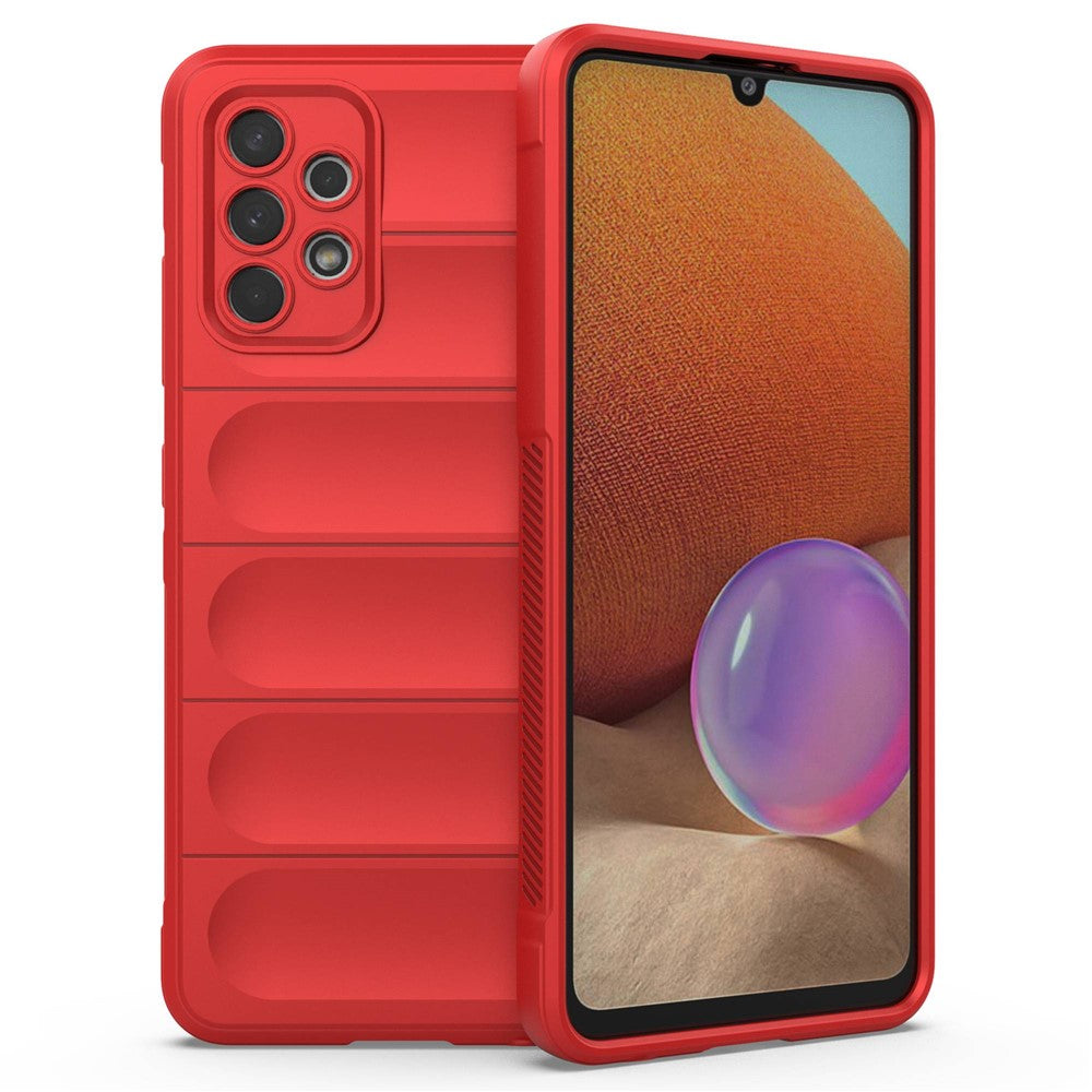 For Samsung Galaxy A32 4G (EU Version) Rugged TPU Case Drop-proof Precise Cutout Phone Protective Cover