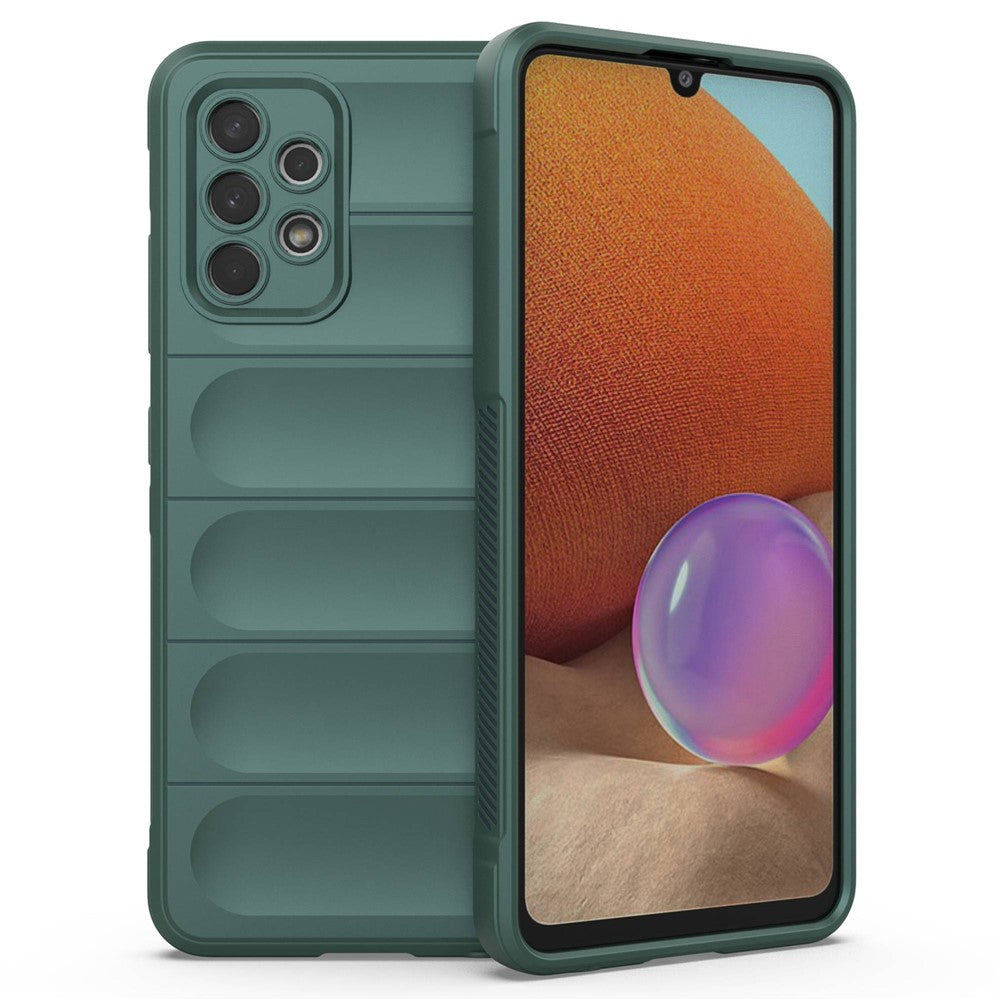 For Samsung Galaxy A32 4G (EU Version) Rugged TPU Case Drop-proof Precise Cutout Phone Protective Cover