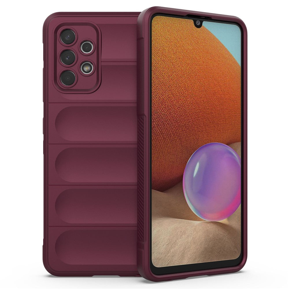 For Samsung Galaxy A32 4G (EU Version) Rugged TPU Case Drop-proof Precise Cutout Phone Protective Cover