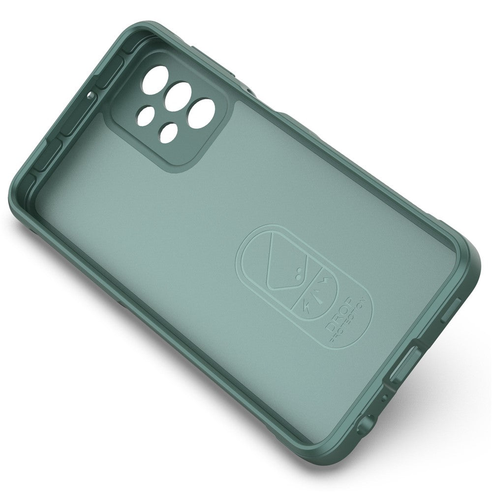 Til Samsung Galaxy A32 5G/M32 5G Anti-fald Beskyttende Telefoncover Robust Blødt TPU Bagsidecover
