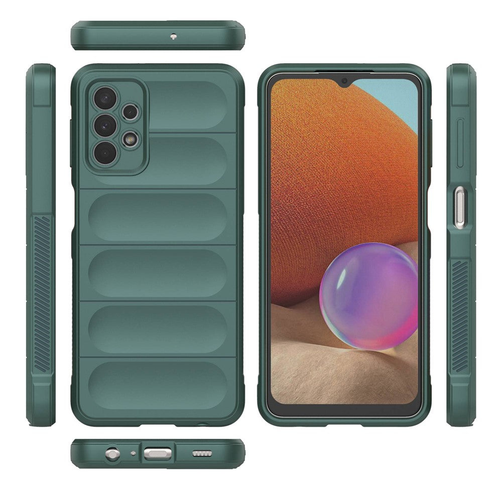 Til Samsung Galaxy A32 5G/M32 5G Anti-fald Beskyttende Telefoncover Robust Blødt TPU Bagsidecover