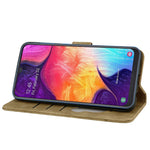 Til Samsung Galaxy A33 5G Anti-fald Fuld Dækning Telefon Pung Etui Kirsebærblomst Kat Imprægneret PU Læder Stativ Flip Cover med Strop