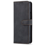 AZNS For Samsung Galaxy Z Fold4 5G PU Leather Wallet Case Magnetic Closure Stand Flip Protective Phone Cover