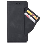 For Samsung Galaxy Xcover6 Pro 5G PU Leather Wear-resistant Phone Case Wallet Stand Cover Shell with Multiple Card Slots