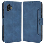 For Samsung Galaxy Xcover6 Pro 5G PU Leather Wear-resistant Phone Case Wallet Stand Cover Shell with Multiple Card Slots