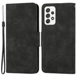 For Samsung Galaxy A52 4G/5G/A52s 5G Good Protection Magnetic Clasp PU Leather Case Solid Color Wallet Stand Anti-scratch Phone Cover