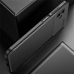Til Samsung Galaxy Xcover 6 Pro 5G cover – kulfibertekstur, ridsefast, blød TPU, stødsikker bagskal