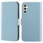 Samsung Galaxy A13 4G / 5G / A04s 4G (164,7 mm) Godisfärgad Litchitextur Stötsäkert Läderfodral Reptåligt Plånboksfodral