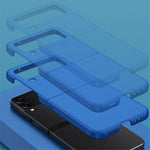 For Samsung Galaxy Z Flip4 5G Skin-touch Feeling Hard PC Anti-scratch Stylish Mobile Phone Case Cover