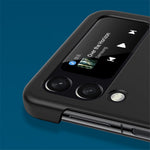 For Samsung Galaxy Z Flip4 5G Skin-touch Feeling Hard PC Anti-scratch Stylish Mobile Phone Case Cover