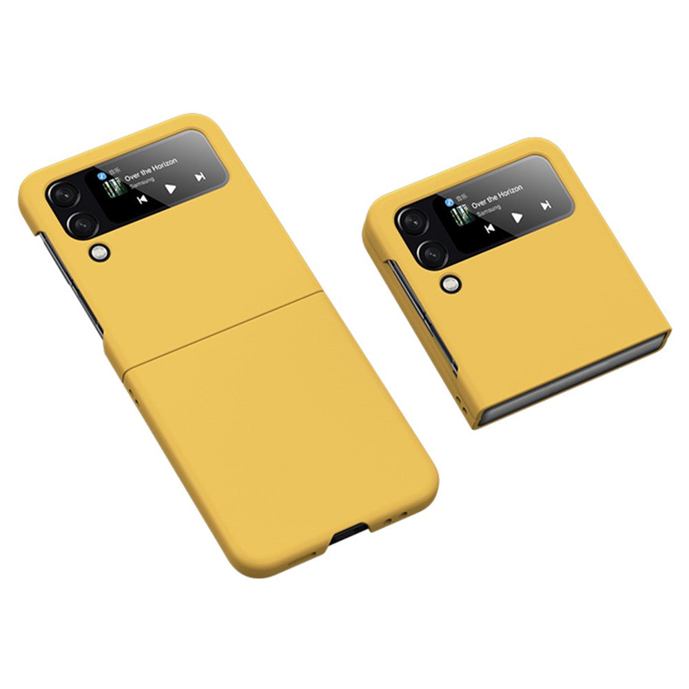 For Samsung Galaxy Z Flip4 5G Skin-touch Feeling Hard PC Anti-scratch Stylish Mobile Phone Case Cover