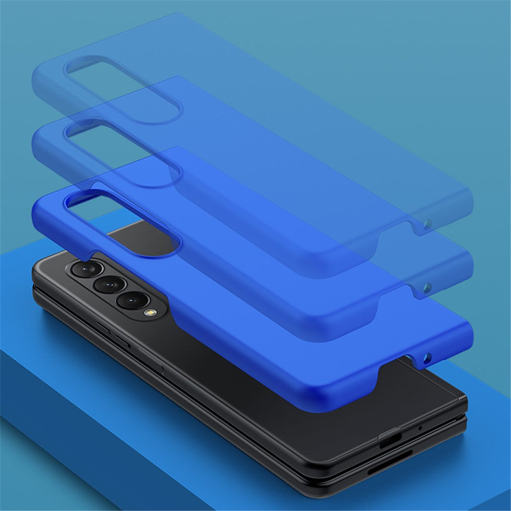 For Samsung Galaxy Z Fold4 5G Anti-wear Shockproof Skin-touch Feeling Hard PC Mobile Phone Case Cover