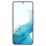Samsung Galaxy S22+ 5G-cover i hård akryl og blød TPU, ridsefast, gennemsigtigt magnetcover