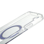 Samsung Galaxy S22+ 5G-cover i hård akryl og blød TPU, ridsefast, gennemsigtigt magnetcover