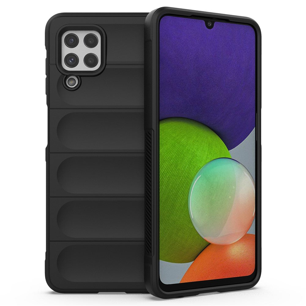 For Samsung Galaxy A22 4G (EU Version) Anti-drop Soft TPU Phone Case with Comfortable Hand Feeling Mobile Phone Protective Cover