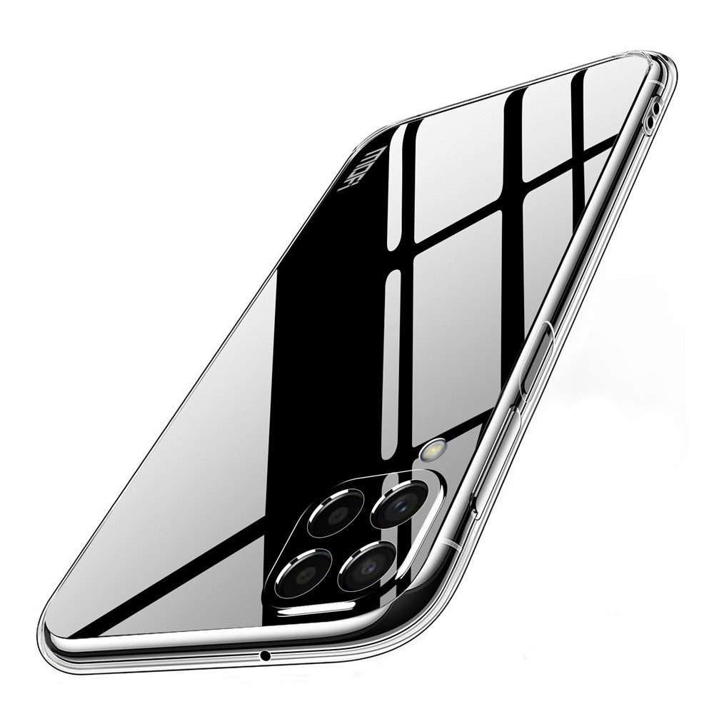 MOFI For Samsung Galaxy M53 5G Anti-fall TPU Phone Case Soft Crystal Clear Wear-resistant Mobile Phone Cover