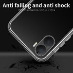 MOFI For Honor Play 40 Plus 5G Transparent Phone Case Scratch-resistant Flexible TPU Protective Cover