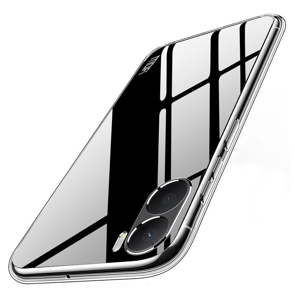MOFI For Honor Play 40 Plus 5G Transparent Phone Case Scratch-resistant Flexible TPU Protective Cover