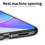MOFI For Honor Play 40 Plus 5G Transparent Phone Case Scratch-resistant Flexible TPU Protective Cover