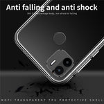 MOFI Back Shell for Xiaomi Redmi A1+ 4G / A2+ 4G / Poco C50 4G , Transparent Phone Case Anti-collision TPU Protective Cover