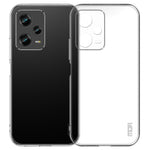 MOFI Back Shell for Xiaomi Redmi Note 12 Pro 5G , Scratch Resistant Transparent Phone Case TPU Protective Cover