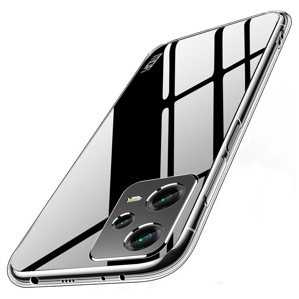 MOFI Back Shell for Xiaomi Redmi Note 12 Pro 5G , Scratch Resistant Transparent Phone Case TPU Protective Cover