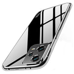 MOFI Back Shell for Xiaomi Redmi Note 12 Pro+ 5G Transparent Phone Case Anti-fall TPU Protective Cover
