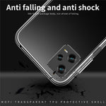 MOFI Back Shell for Xiaomi Redmi Note 12 Pro+ 5G Transparent Phone Case Anti-fall TPU Protective Cover