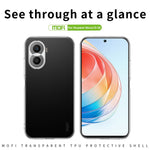 MOFI Back Shell for Huawei nova 10 SE 4G, Transparent Phone Case Scratch-resistant TPU Protective Cover