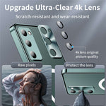 Samsung Galaxy S20 FE 5G / S20 FE / S20 FE 2022 / S20 Lite stødsikkert mobilcover med TPU-bagside + galvaniseret metalkant, integreret linsebeskyttelse og mat overflade