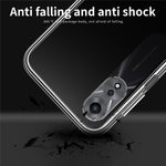 MOFI Series for Oppo A58 5G Transparent Phone Case Drop-proof Soft TPU Protective Back Cover