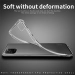 MOFI Crystal Clear Case for Huawei nova Y61 4G Protective Phone Shell Anti-Fall Shockproof TPU Cover