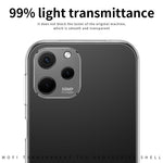 MOFI Crystal Clear Case for Huawei nova Y61 4G Protective Phone Shell Anti-Fall Shockproof TPU Cover