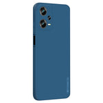 PINWUYO För Xiaomi Redmi Note 12 Pro+ 5G Precisa utskärningar TPU Slim Skal Fallsäkert Mjukt Fiber Flockande Skyddsfodral