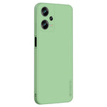 PINWUYO För Xiaomi Redmi Note 12 Pro+ 5G Precisa utskärningar TPU-skal Fallsäkert mjukt fiberflockande skyddsfodral